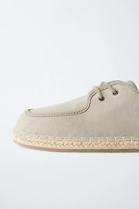 LIMITED EDITION LACE-UP ESPADRILLES