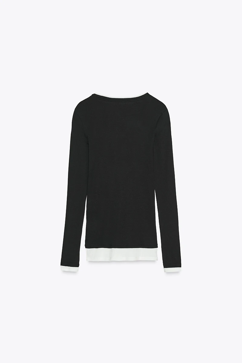 DOUBLE EFFECT T-SHIRT