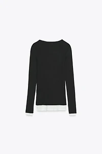 DOUBLE EFFECT T-SHIRT