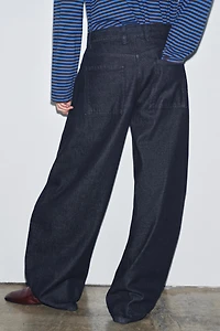 ZW COLLECTION MID-RISE BALLOON JEANS