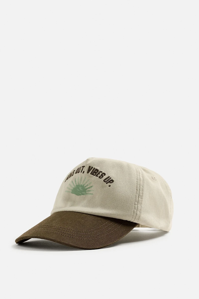 COMBINED EMBROIDERY CAP