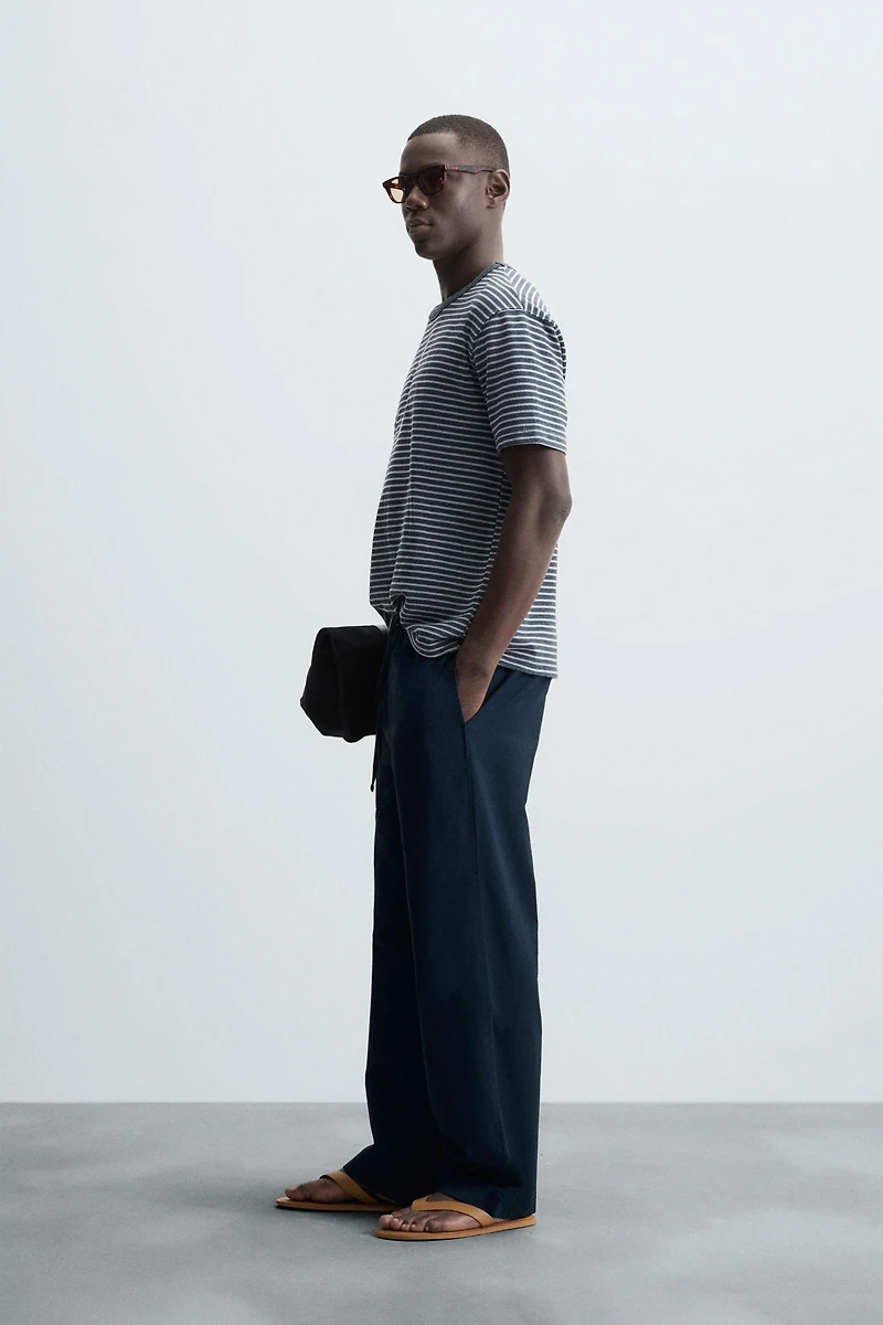 STRIPED JACQUARD SWEATSHIRT