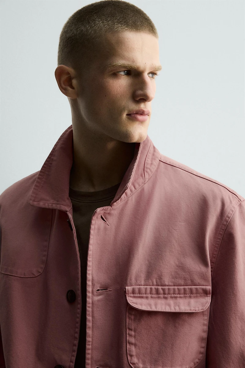 WASHED RELAXED FIT JACKET