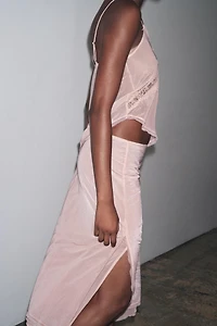 ORGANZA STRAP TOP