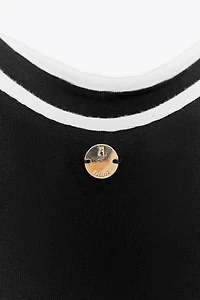 ZARA BROOCH BODYSUIT