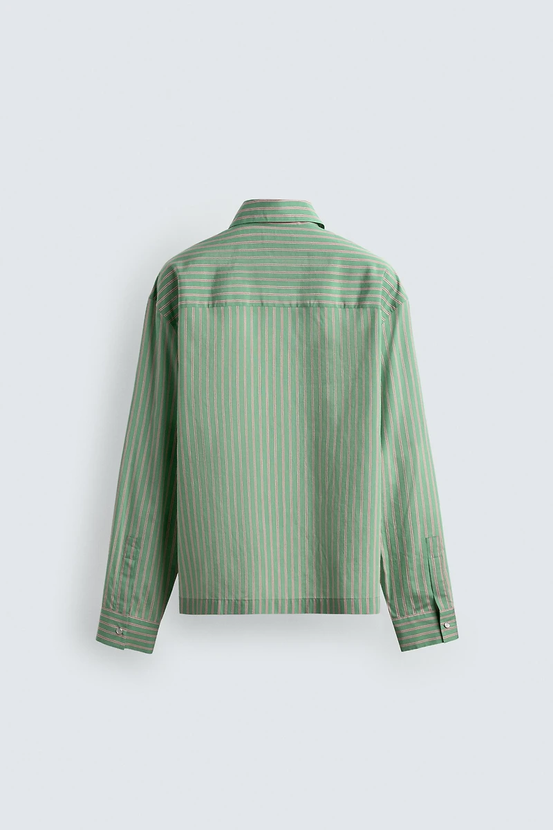 CHEMISE RELAXED FIT À RAYURES