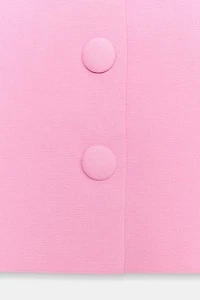 COVERED BUTTON CARDIGAN