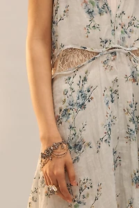 LIMITED EDITION RAMIE PRINTED DRESS