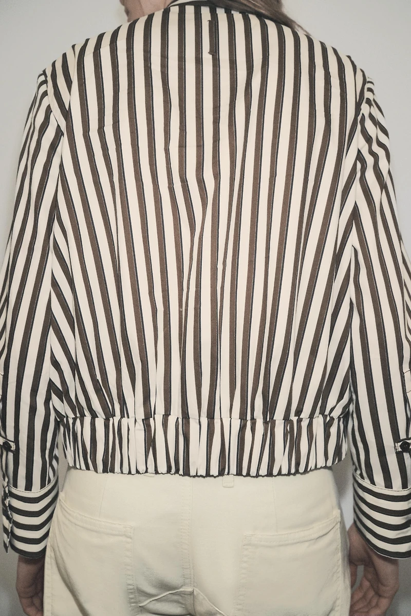 ZW COLLECTION STRIPED SHIRT