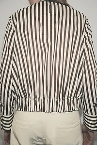 ZW COLLECTION STRIPED SHIRT