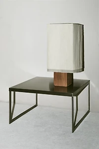 TABLE D'APPOINT CARRÉE INOX