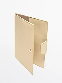 Housse portable en cuir nappa