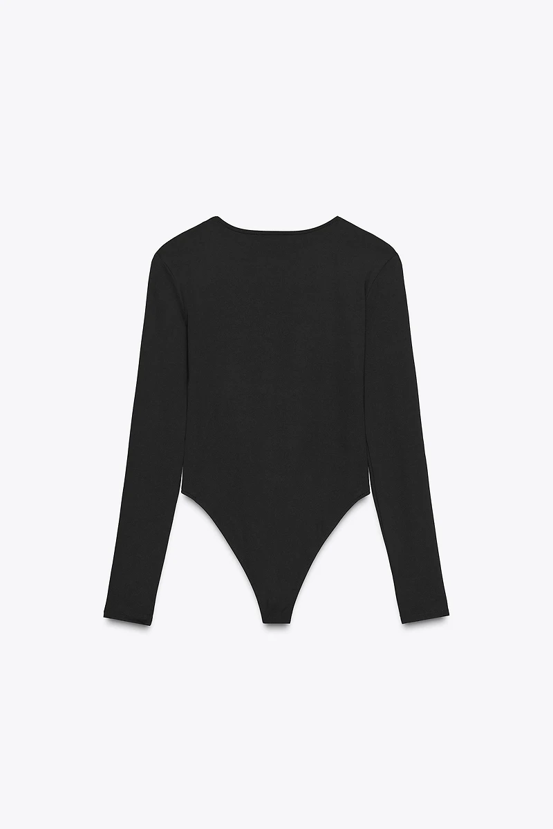 BASIC POLYAMIDE BODYSUIT
