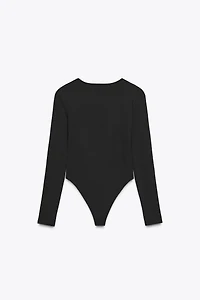 BASIC POLYAMIDE BODYSUIT