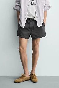 DENIM MINI SHORTS