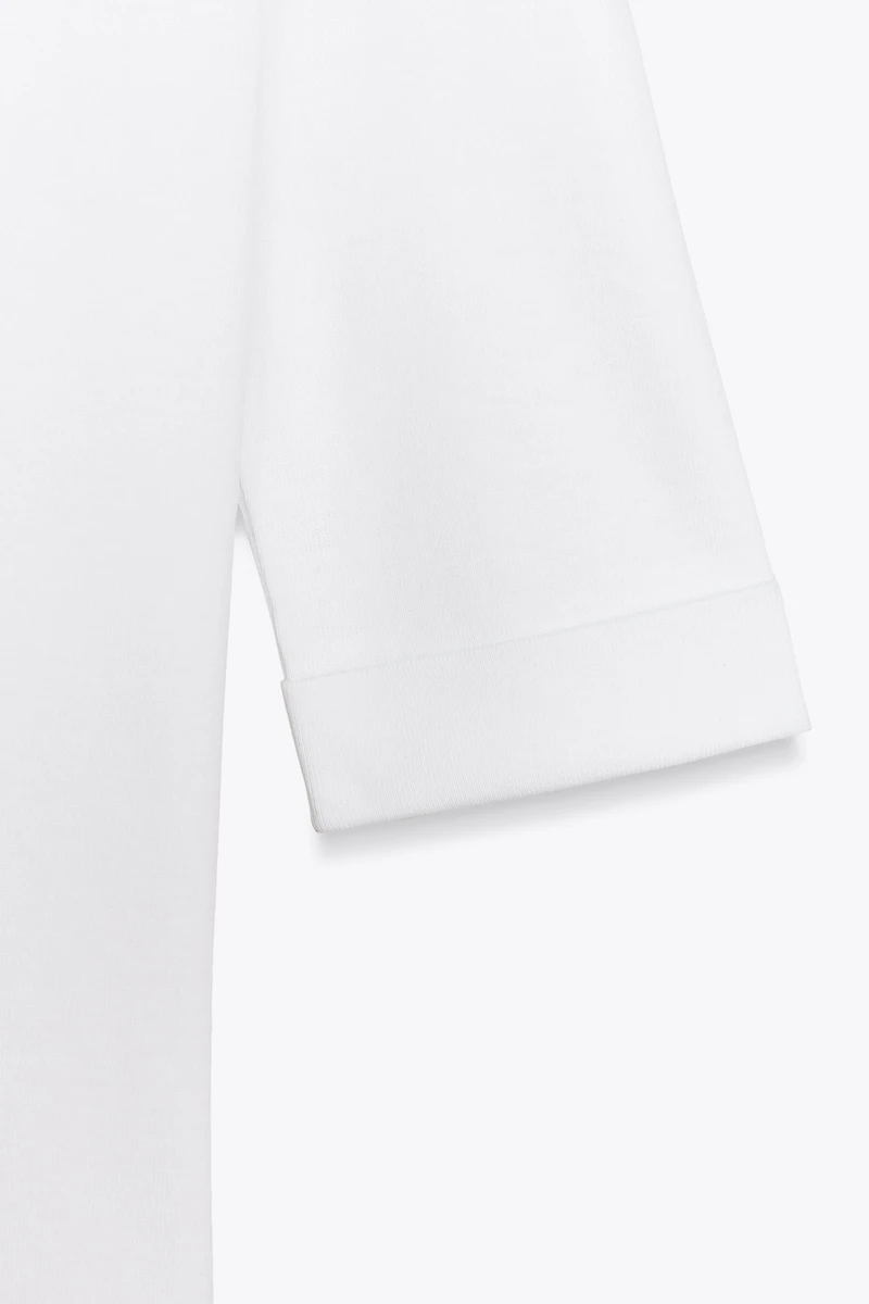 WASHED COTTON T-SHIRT