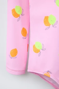 2-6 ANS/ MAILLOT DE BAIN À IMPRIMÉ CITRONS