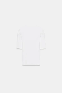T-SHIRT CÔTELÉ