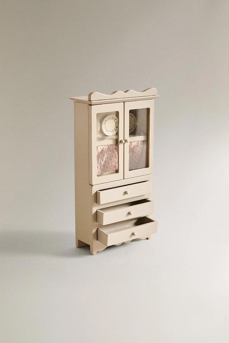 CHILDREN'S DOLLHOUSE CHRISTMAS LIVING ROOM TOY SET