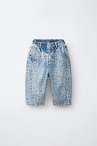 ANIMAL PRINT BALLOON PANTS
