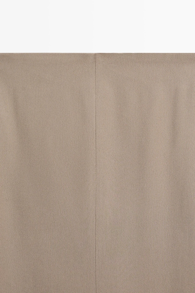 Flowing straight midi skirt - STUDIO