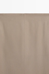 Flowing straight midi skirt - STUDIO