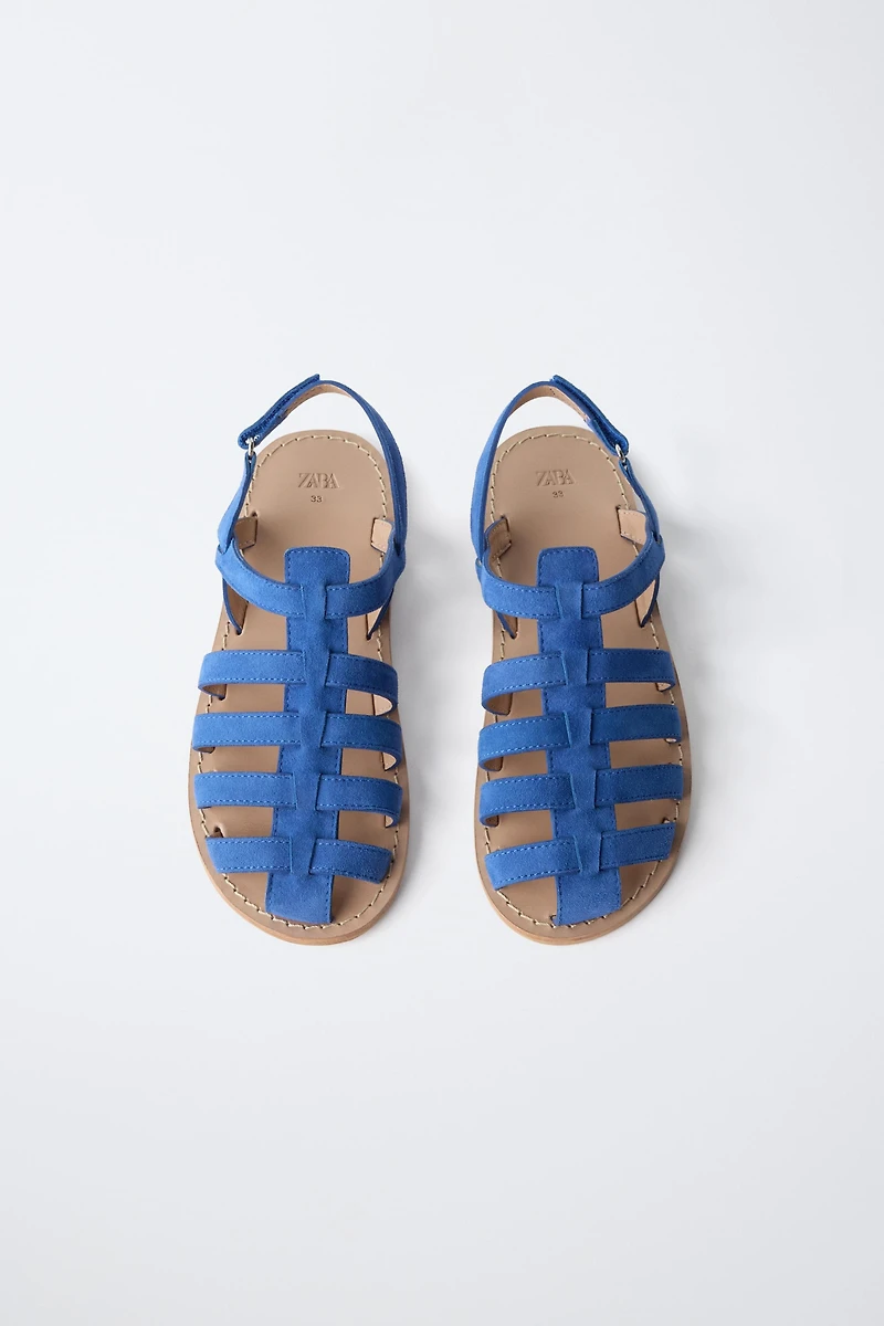 LEATHER FISHERMAN SANDALS