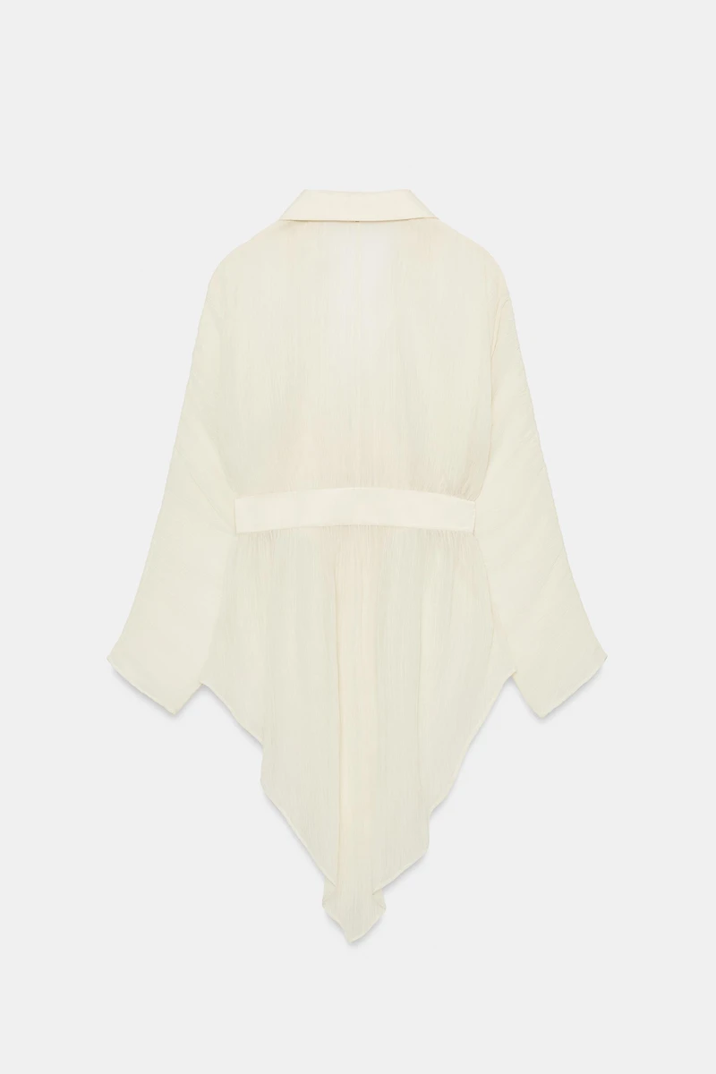 ZW COLLECTION GEORGETTE LACE BLOUSE