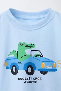 ANIMAL PRINT T-SHIRT