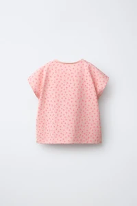 LACE PRINT T-SHIRT