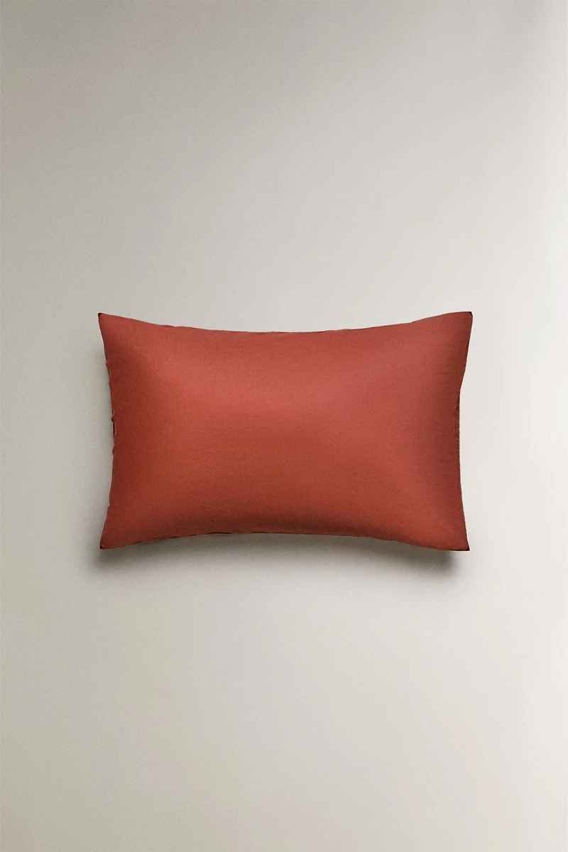PERCALE COTTON PILLOWCASE (500 THREAD COUNT)