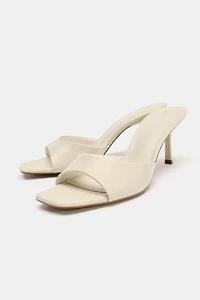 SANDALES À TALONS