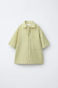 STRIPED POCKET SHIRT