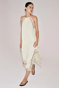 ZW COLLECTION COMBINATION LACE DRESS