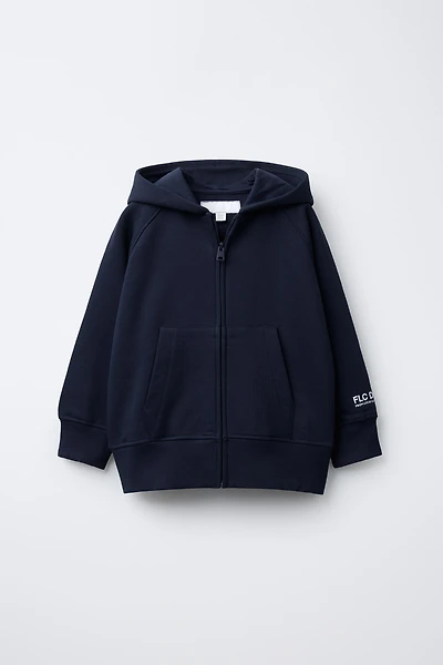 BASIC ZIP SWEATSHIRT