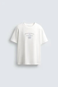 T-SHIRT À INSCRIPTION IMPRIMÉE