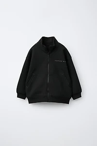 INTERLOCK ZIP SWEATSHIRT