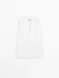 Waistcoat with pocket details - STUDIO