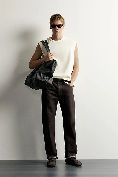 COMPACT RIBBED TANK TOP