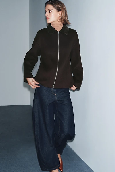 WOOL ZW COLLECTION JACKET