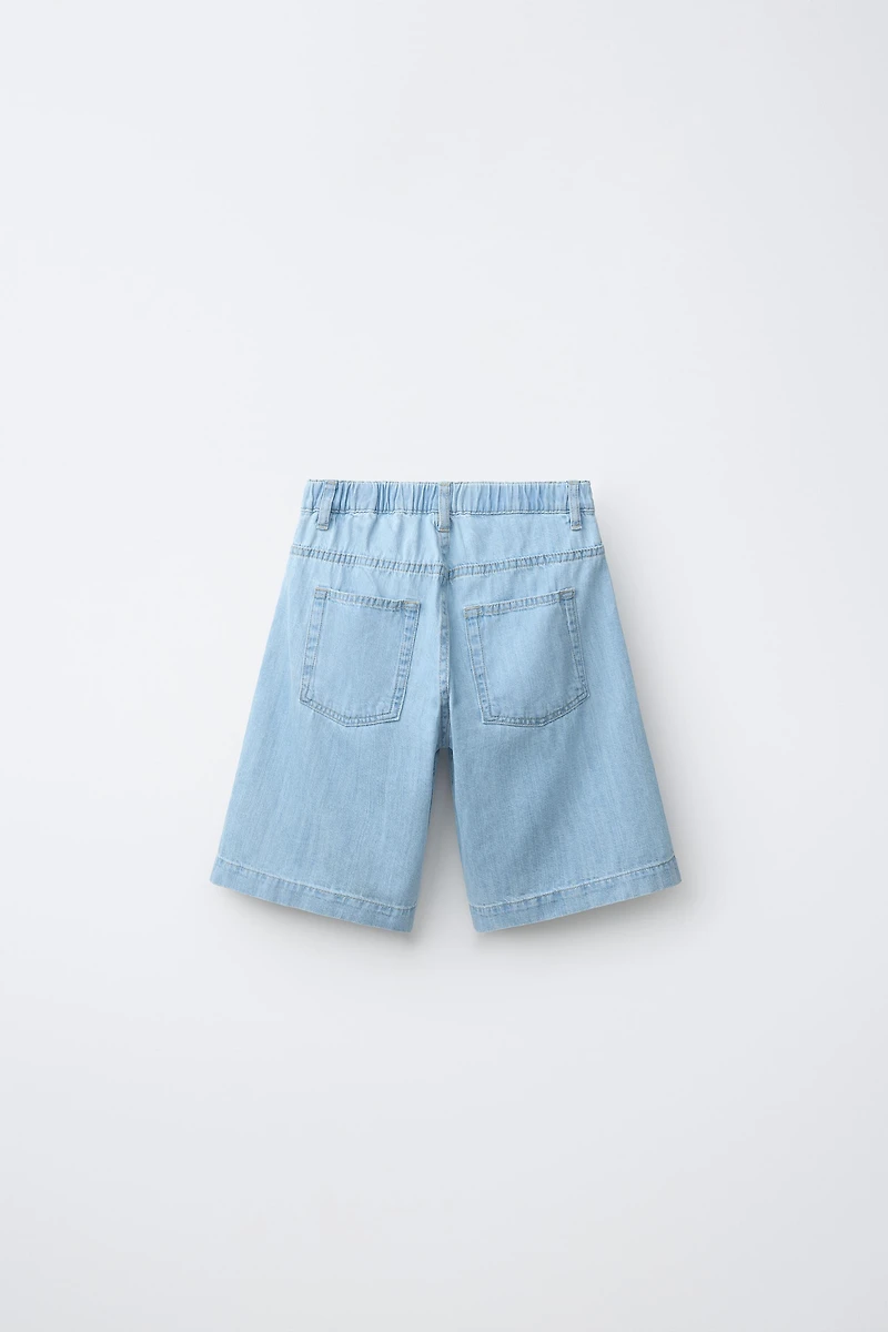 SHORT LONG EN DENIM
