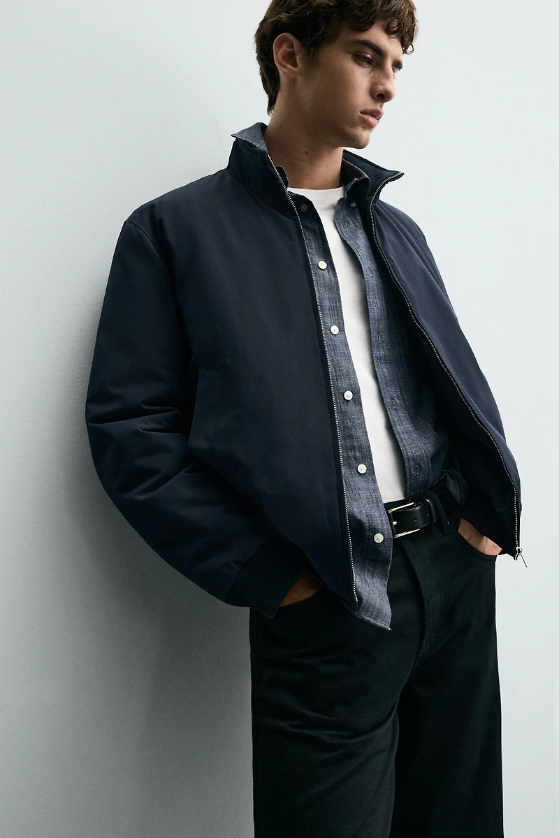 BLOUSON BOMBER TECHNIQUE