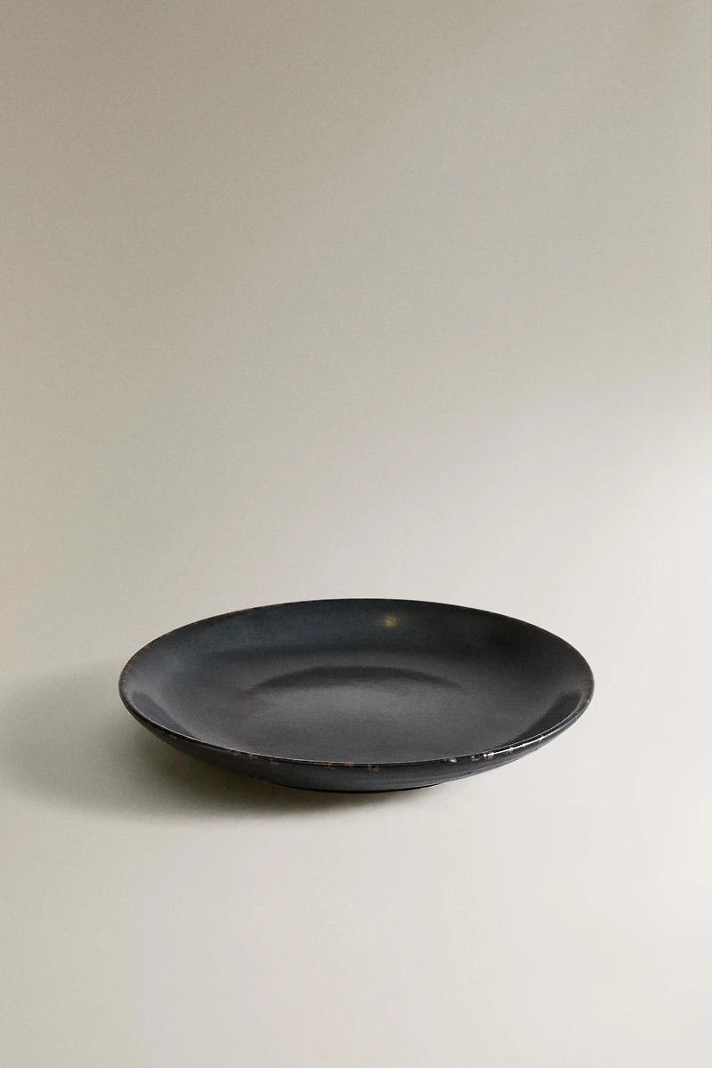 STONEWARE INCENSE BURNER WITH STAND