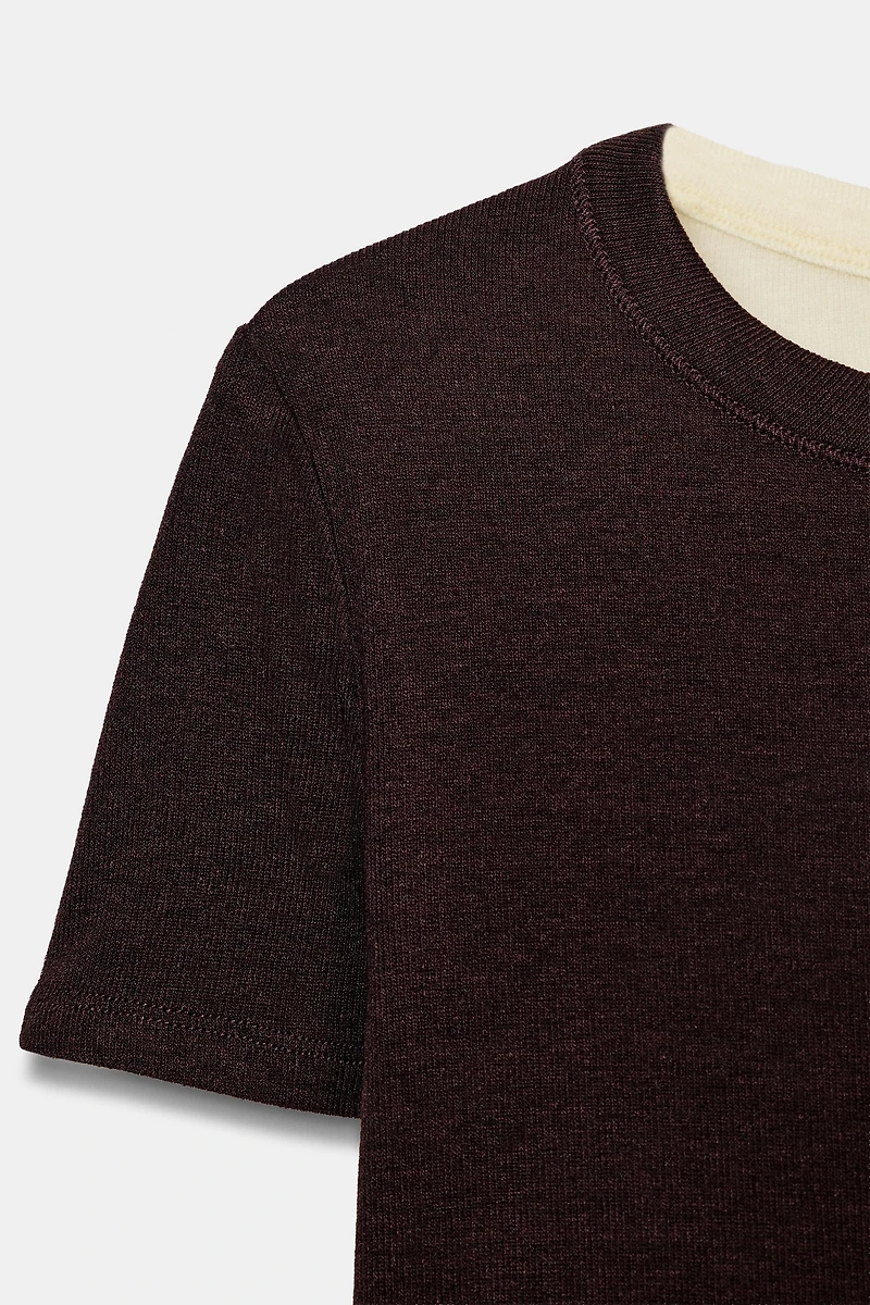 COMBINATION SHORT SLEEVE T-SHIRT