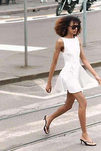 COMBINATION GODET DRESS