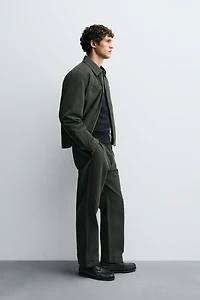 QUILTED POCKET OVERSHIRT