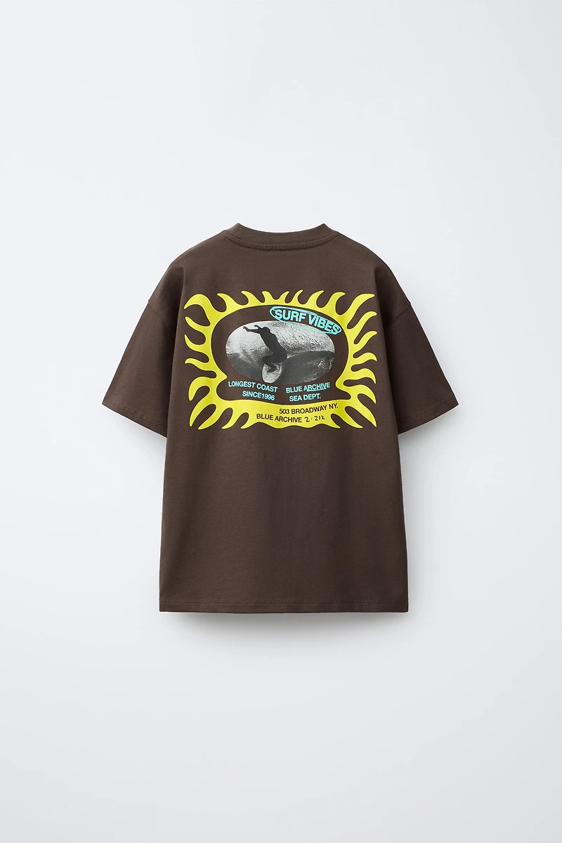 T-SHIRT RELIEF SURF VIBES
