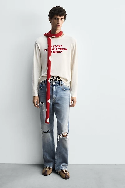 LEATHER TRAINERS HARRY LAMBERT FOR ZARA X DISNEY