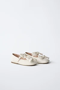 BALLET FLATS WITH BOWS