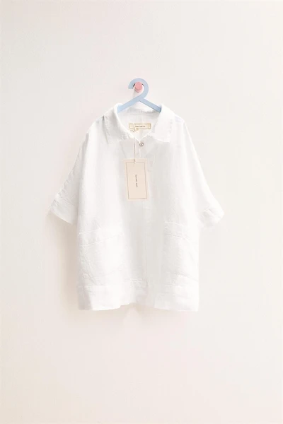 ZARA TIMELESS - 100% LINEN SHIRTDRESS